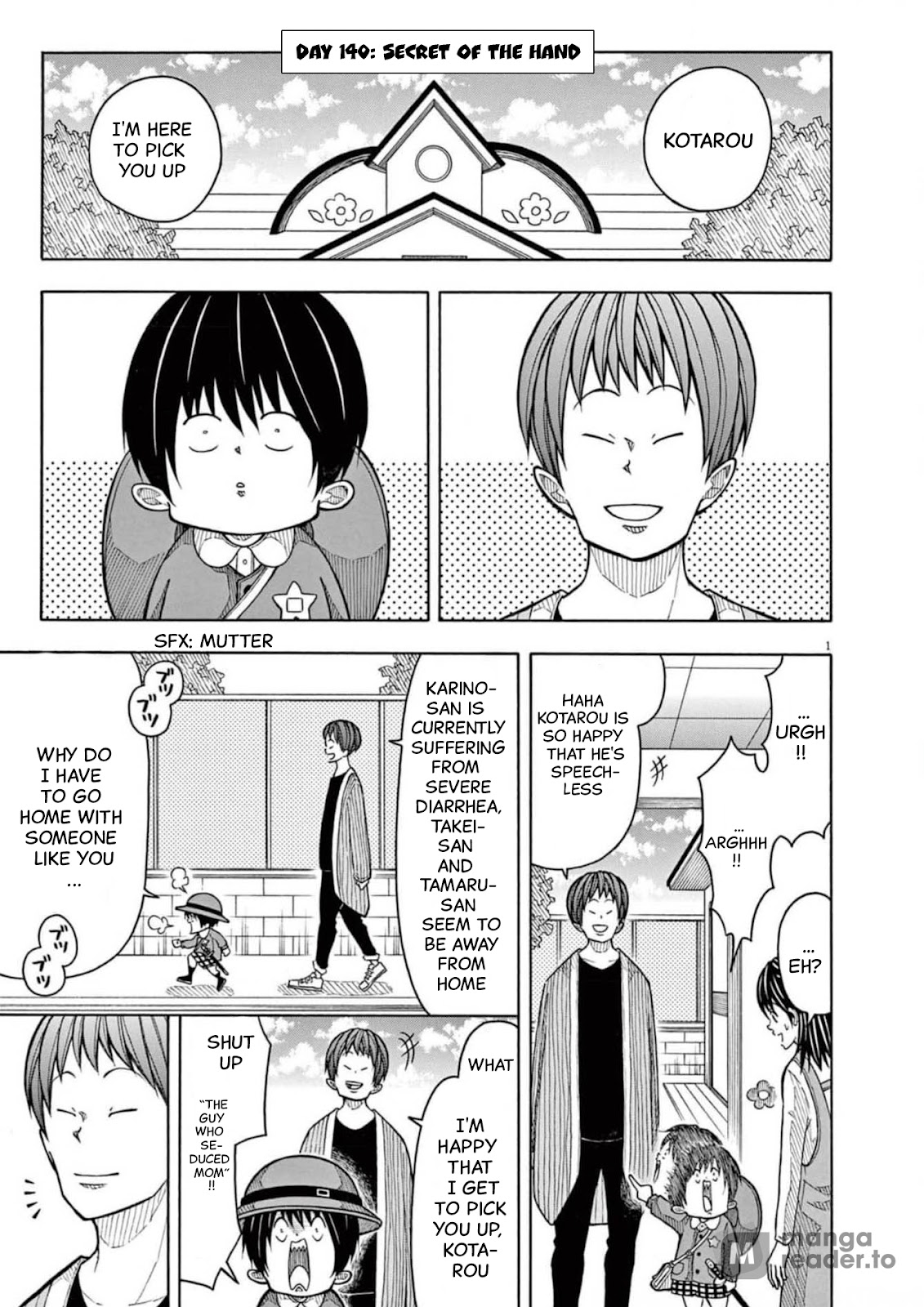 Kotaro Lives Alone, Chapter 140 image 001